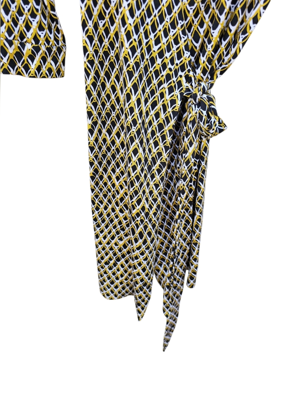 Diane Von Furstenberg New Julian 100% Silk Wrap Dress Size 4 - Picture 4 of 12